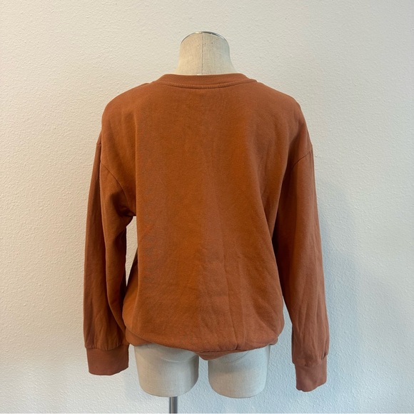 Yellowstone Dutton Ranch Logo Fleece Crewneck Sweatshirt 105 - Picture 2 of 3